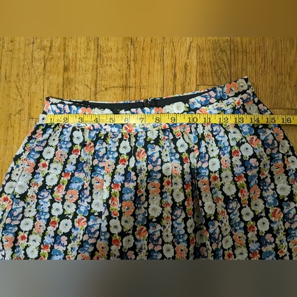 J.Crew Mercantile Floral Skirt Sz 0 - Picture 6 of 6